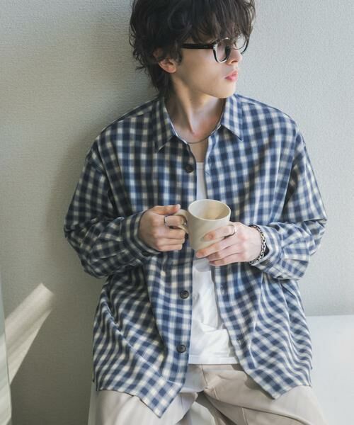 SENSE OF PLACE by URBAN RESEARCH / センスオブプレイス バイ アーバンリサーチ シャツ・ブラウス | 『イージーケア』カラールーズシャツ | 詳細16