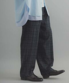 SENSE OF PLACE by URBAN RESEARCH / センスオブプレイス バイ アーバンリサーチ その他パンツ | チェックバレルレッグワイドパンツ