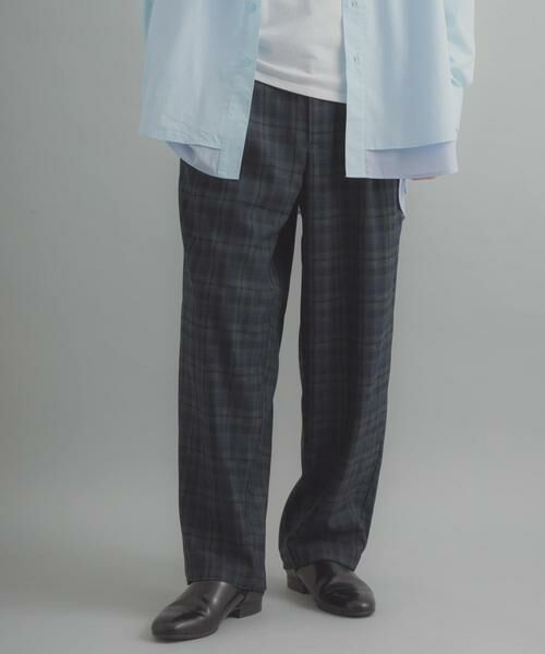 SENSE OF PLACE by URBAN RESEARCH / センスオブプレイス バイ アーバンリサーチ その他パンツ | チェックバレルレッグワイドパンツ | 詳細16