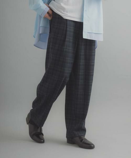 SENSE OF PLACE by URBAN RESEARCH / センスオブプレイス バイ アーバンリサーチ その他パンツ | チェックバレルレッグワイドパンツ | 詳細19