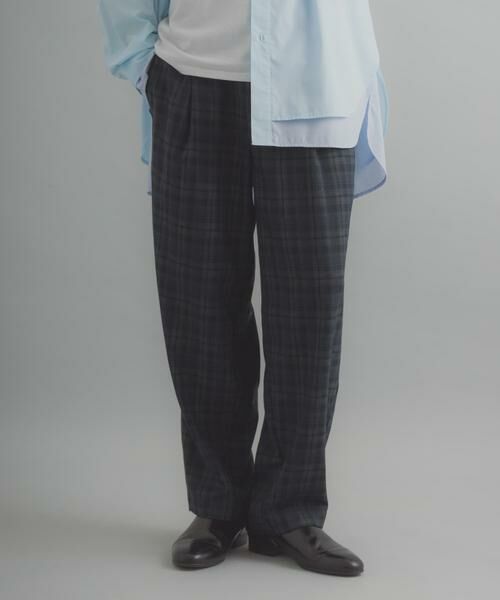 SENSE OF PLACE by URBAN RESEARCH / センスオブプレイス バイ アーバンリサーチ その他パンツ | チェックバレルレッグワイドパンツ | 詳細20