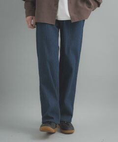 SENSE OF PLACE by URBAN RESEARCH / センスオブプレイス バイ アーバンリサーチ その他パンツ | ジャガードデニムストレートパンツ