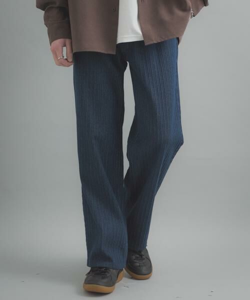 SENSE OF PLACE by URBAN RESEARCH / センスオブプレイス バイ アーバンリサーチ その他パンツ | ジャガードデニムストレートパンツ | 詳細3