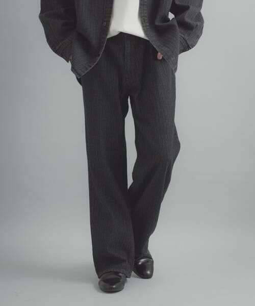 SENSE OF PLACE by URBAN RESEARCH / センスオブプレイス バイ アーバンリサーチ その他パンツ | ジャガードデニムストレートパンツ | 詳細18