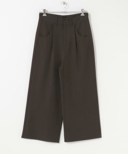 SENSE OF PLACE by URBAN RESEARCH / センスオブプレイス バイ アーバンリサーチ その他パンツ | ラウンドポケットワンタックワイドスラックス | 詳細9