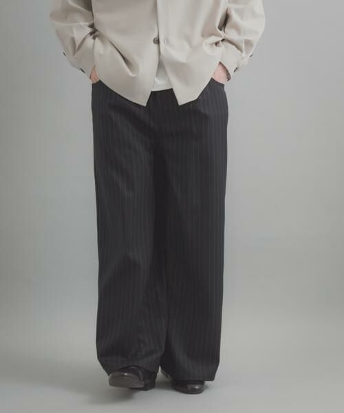 SENSE OF PLACE by URBAN RESEARCH / センスオブプレイス バイ アーバンリサーチ その他パンツ | ラウンドポケットワンタックワイドスラックス | 詳細15