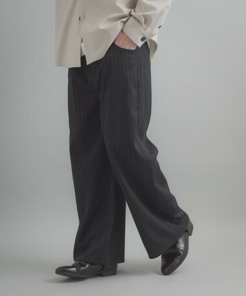 SENSE OF PLACE by URBAN RESEARCH / センスオブプレイス バイ アーバンリサーチ その他パンツ | ラウンドポケットワンタックワイドスラックス | 詳細16