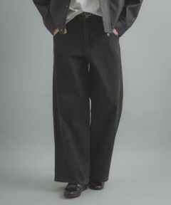 SENSE OF PLACE by URBAN RESEARCH / センスオブプレイス バイ アーバンリサーチ デニムパンツ | ケミカルバギーワイドデニムパンツ