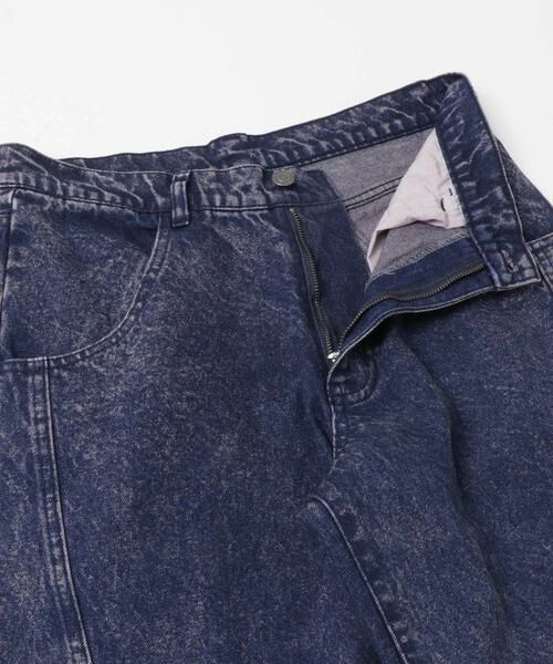 SENSE OF PLACE by URBAN RESEARCH / センスオブプレイス バイ アーバンリサーチ デニムパンツ | ケミカルバギーワイドデニムパンツ | 詳細10