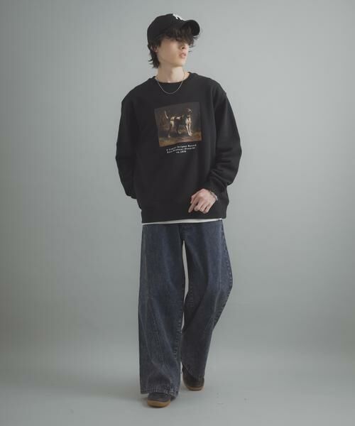 SENSE OF PLACE by URBAN RESEARCH / センスオブプレイス バイ アーバンリサーチ デニムパンツ | ケミカルバギーワイドデニムパンツ | 詳細8