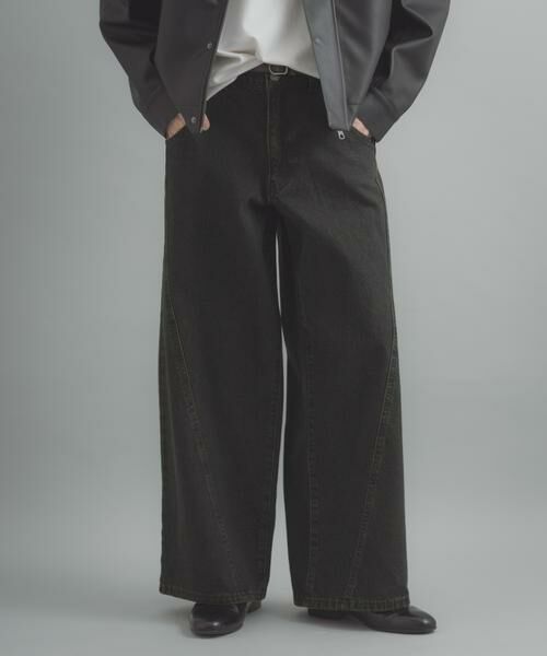 SENSE OF PLACE by URBAN RESEARCH / センスオブプレイス バイ アーバンリサーチ デニムパンツ | ケミカルバギーワイドデニムパンツ | 詳細26