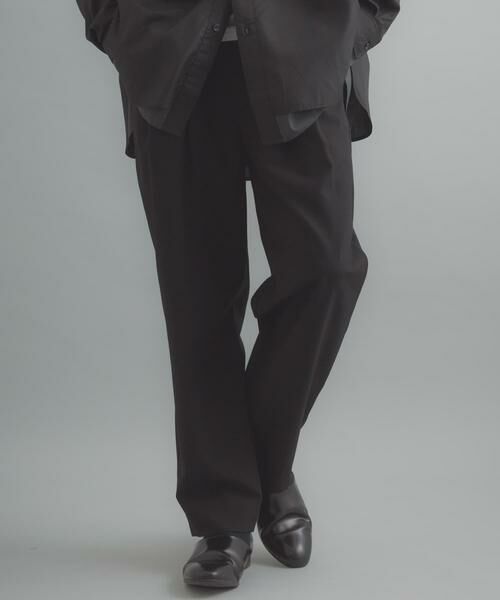 SENSE OF PLACE by URBAN RESEARCH / センスオブプレイス バイ アーバンリサーチ その他パンツ | ダブルタックテーパードパンツ | 詳細1