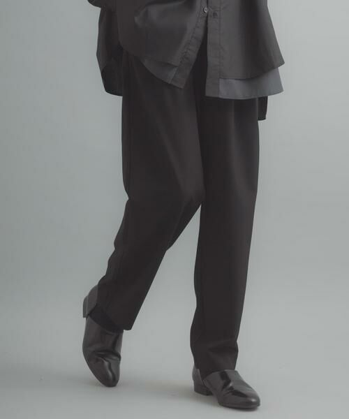 SENSE OF PLACE by URBAN RESEARCH / センスオブプレイス バイ アーバンリサーチ その他パンツ | ダブルタックテーパードパンツ | 詳細4