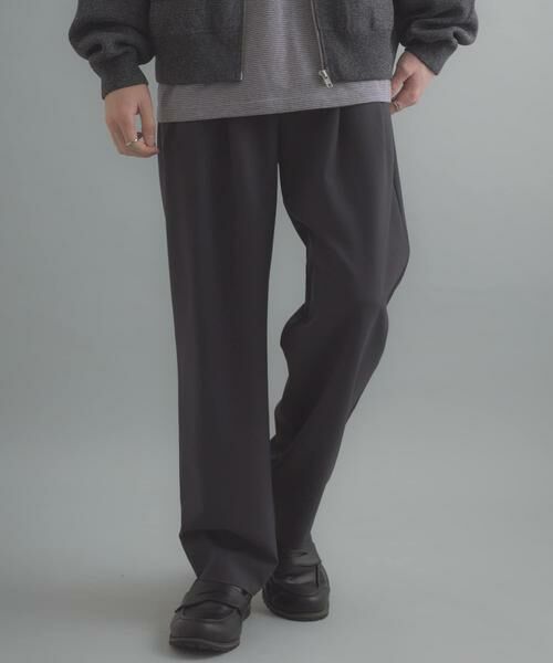 SENSE OF PLACE by URBAN RESEARCH / センスオブプレイス バイ アーバンリサーチ その他パンツ | ダブルタックテーパードパンツ | 詳細12