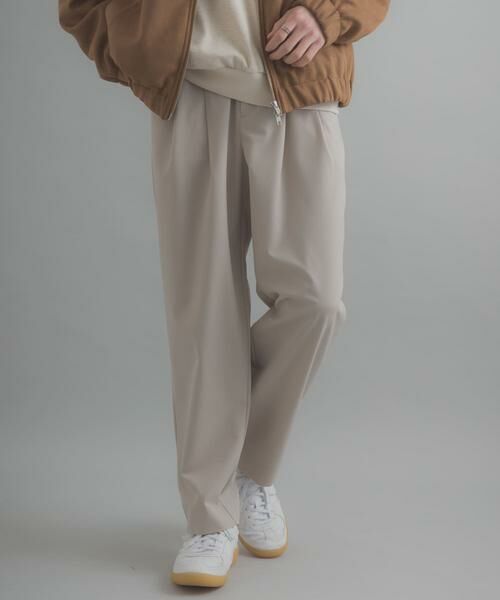 SENSE OF PLACE by URBAN RESEARCH / センスオブプレイス バイ アーバンリサーチ その他パンツ | ダブルタックテーパードパンツ | 詳細20