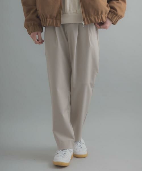 SENSE OF PLACE by URBAN RESEARCH / センスオブプレイス バイ アーバンリサーチ その他パンツ | ダブルタックテーパードパンツ | 詳細21