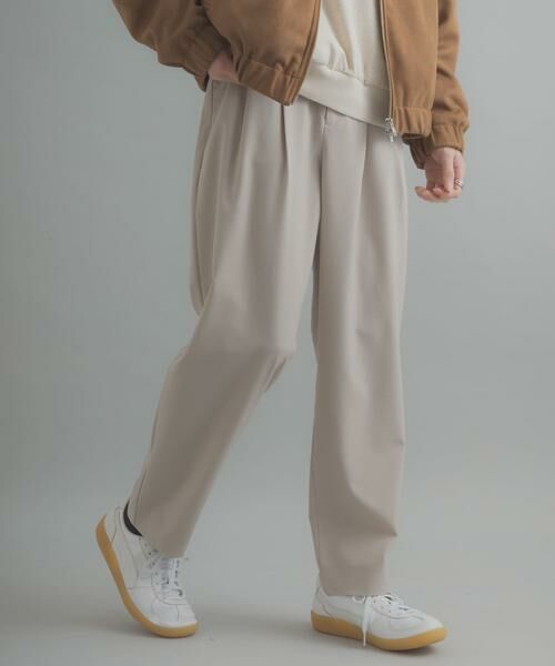 SENSE OF PLACE by URBAN RESEARCH / センスオブプレイス バイ アーバンリサーチ その他パンツ | ダブルタックテーパードパンツ | 詳細24