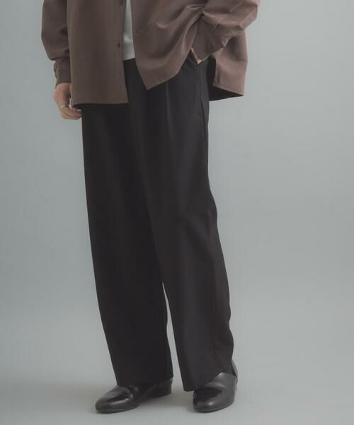 SENSE OF PLACE by URBAN RESEARCH / センスオブプレイス バイ アーバンリサーチ その他パンツ | ダブルタックワイドパンツ | 詳細1
