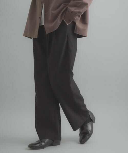 SENSE OF PLACE by URBAN RESEARCH / センスオブプレイス バイ アーバンリサーチ その他パンツ | ダブルタックワイドパンツ | 詳細12