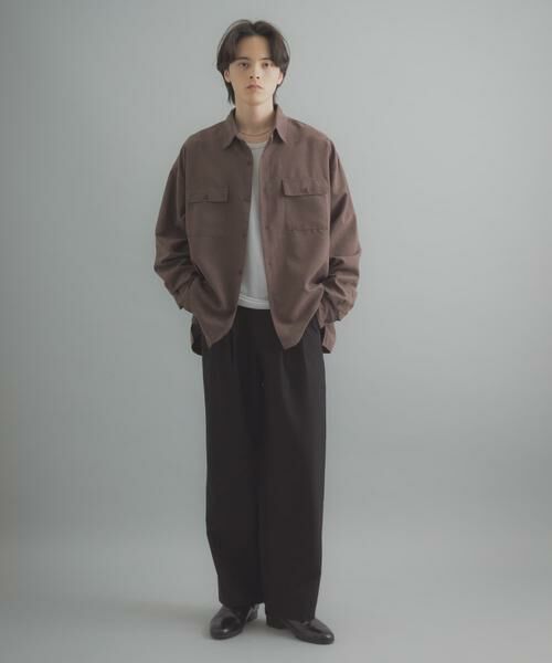 SENSE OF PLACE by URBAN RESEARCH / センスオブプレイス バイ アーバンリサーチ その他パンツ | ダブルタックワイドパンツ | 詳細15