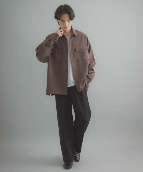 SENSE OF PLACE by URBAN RESEARCH / センスオブプレイス バイ アーバンリサーチ その他パンツ | ダブルタックワイドパンツ | 詳細16