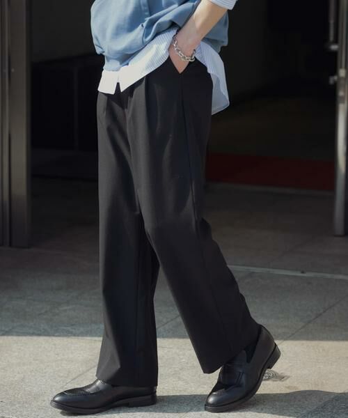 SENSE OF PLACE by URBAN RESEARCH / センスオブプレイス バイ アーバンリサーチ その他パンツ | ダブルタックワイドパンツ | 詳細19