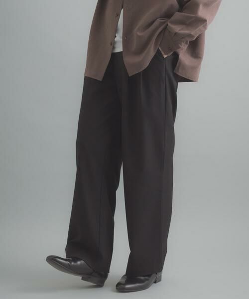 SENSE OF PLACE by URBAN RESEARCH / センスオブプレイス バイ アーバンリサーチ その他パンツ | ダブルタックワイドパンツ | 詳細2