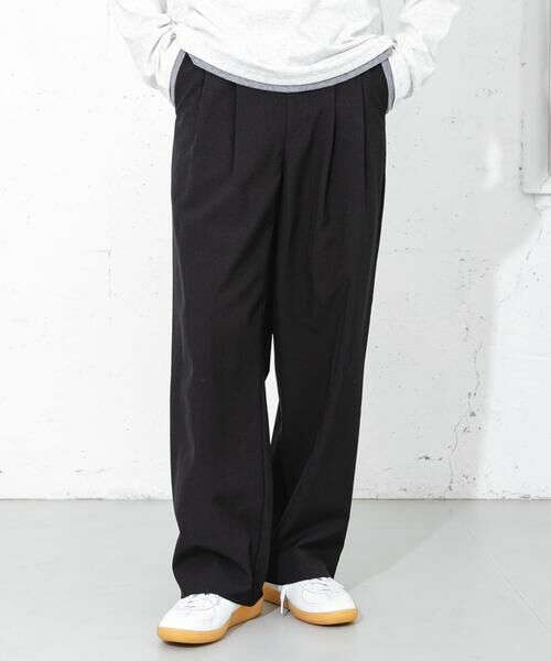SENSE OF PLACE by URBAN RESEARCH / センスオブプレイス バイ アーバンリサーチ その他パンツ | ダブルタックワイドパンツ | 詳細23
