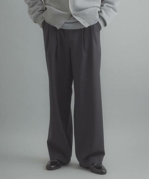 SENSE OF PLACE by URBAN RESEARCH / センスオブプレイス バイ アーバンリサーチ その他パンツ | ダブルタックワイドパンツ | 詳細11