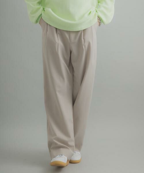 SENSE OF PLACE by URBAN RESEARCH / センスオブプレイス バイ アーバンリサーチ その他パンツ | ダブルタックワイドパンツ | 詳細23