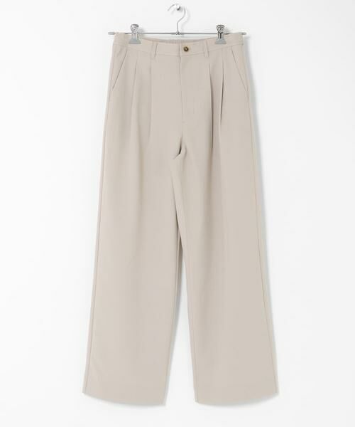 SENSE OF PLACE by URBAN RESEARCH / センスオブプレイス バイ アーバンリサーチ その他パンツ | ダブルタックワイドパンツ | 詳細28