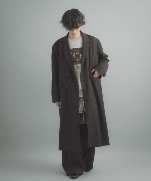 SENSE OF PLACE by URBAN RESEARCH / センスオブプレイス バイ アーバンリサーチ その他アウター | ダブルブレストロングコート | 詳細6