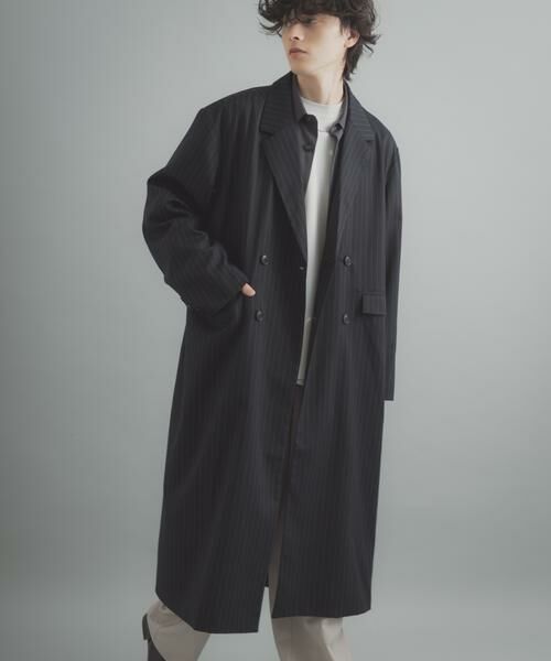 SENSE OF PLACE by URBAN RESEARCH / センスオブプレイス バイ アーバンリサーチ その他アウター | ダブルブレストロングコート | 詳細18