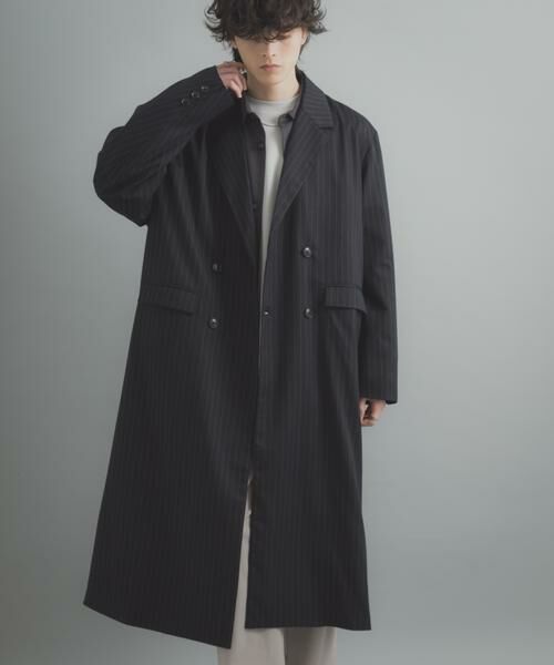SENSE OF PLACE by URBAN RESEARCH / センスオブプレイス バイ アーバンリサーチ その他アウター | ダブルブレストロングコート | 詳細20