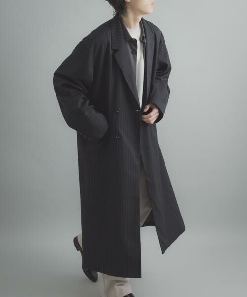 SENSE OF PLACE by URBAN RESEARCH / センスオブプレイス バイ アーバンリサーチ その他アウター | ダブルブレストロングコート | 詳細22