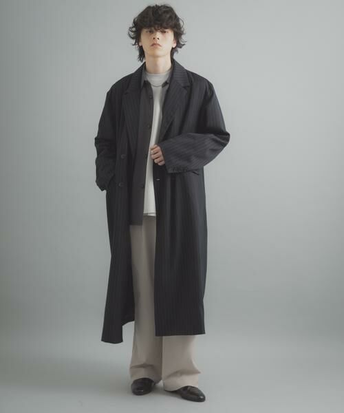 SENSE OF PLACE by URBAN RESEARCH / センスオブプレイス バイ アーバンリサーチ その他アウター | ダブルブレストロングコート | 詳細23