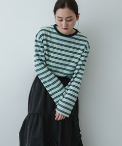 SENSE OF PLACE by URBAN RESEARCH / センスオブプレイス バイ アーバンリサーチ Tシャツ | ベロアボーダーTシャツ