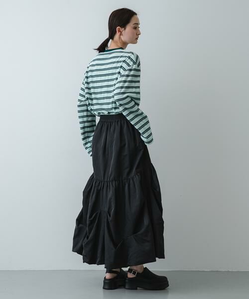 SENSE OF PLACE by URBAN RESEARCH / センスオブプレイス バイ アーバンリサーチ Tシャツ | ベロアボーダーTシャツ | 詳細6