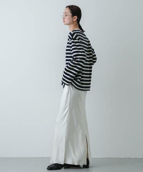 SENSE OF PLACE by URBAN RESEARCH / センスオブプレイス バイ アーバンリサーチ Tシャツ | ベロアボーダーTシャツ | 詳細14