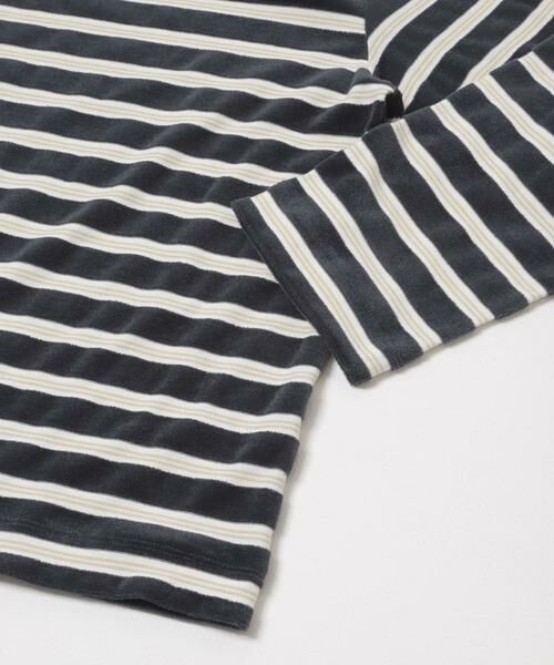 SENSE OF PLACE by URBAN RESEARCH / センスオブプレイス バイ アーバンリサーチ Tシャツ | ベロアボーダーTシャツ | 詳細17