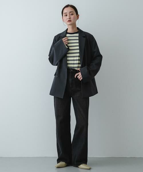 SENSE OF PLACE by URBAN RESEARCH / センスオブプレイス バイ アーバンリサーチ Tシャツ | ベロアボーダーTシャツ | 詳細23