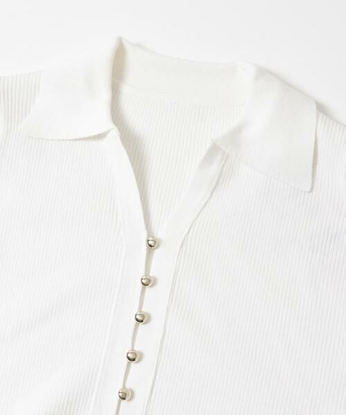 SENSE OF PLACE by URBAN RESEARCH / センスオブプレイス バイ アーバンリサーチ カーディガン・ボレロ | 『一部WEB限定カラー』『洗濯可』メタルボタンエリツキコンパクトカーディガン | 詳細28