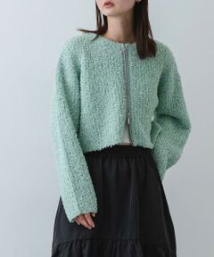 SENSE OF PLACE by URBAN RESEARCH / センスオブプレイス バイ アーバンリサーチ カーディガン・ボレロ | 『洗濯可』コードテープヤーンカーディガン