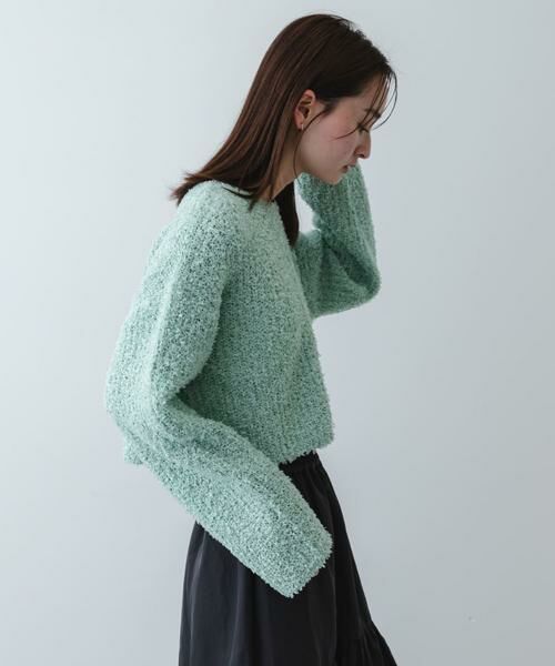SENSE OF PLACE by URBAN RESEARCH / センスオブプレイス バイ アーバンリサーチ カーディガン・ボレロ | 『洗濯可』コードテープヤーンカーディガン | 詳細3