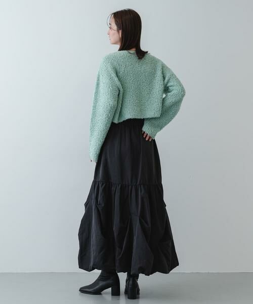 SENSE OF PLACE by URBAN RESEARCH / センスオブプレイス バイ アーバンリサーチ カーディガン・ボレロ | 『洗濯可』コードテープヤーンカーディガン | 詳細5