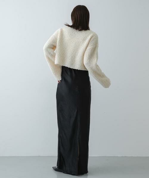 SENSE OF PLACE by URBAN RESEARCH / センスオブプレイス バイ アーバンリサーチ カーディガン・ボレロ | 『洗濯可』コードテープヤーンカーディガン | 詳細16