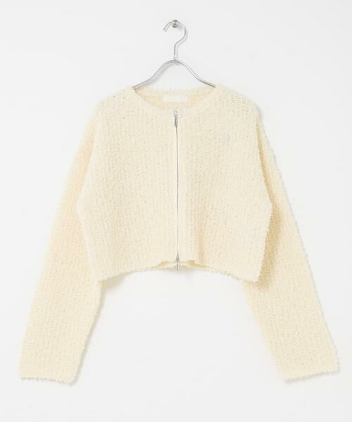 SENSE OF PLACE by URBAN RESEARCH / センスオブプレイス バイ アーバンリサーチ カーディガン・ボレロ | 『洗濯可』コードテープヤーンカーディガン | 詳細17