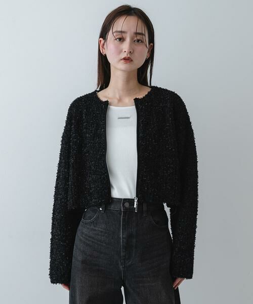 SENSE OF PLACE by URBAN RESEARCH / センスオブプレイス バイ アーバンリサーチ カーディガン・ボレロ | 『洗濯可』コードテープヤーンカーディガン | 詳細19