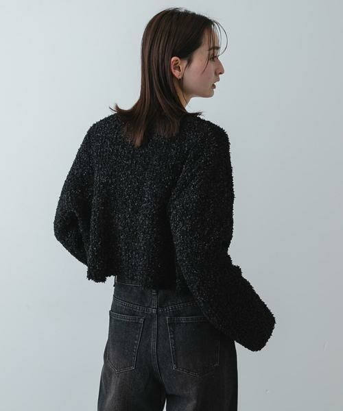 SENSE OF PLACE by URBAN RESEARCH / センスオブプレイス バイ アーバンリサーチ カーディガン・ボレロ | 『洗濯可』コードテープヤーンカーディガン | 詳細21
