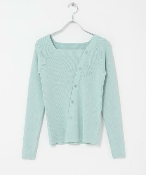 SENSE OF PLACE by URBAN RESEARCH / センスオブプレイス バイ アーバンリサーチ ニット・セーター | 『洗濯可』アシメデザインリブセーター | 詳細5